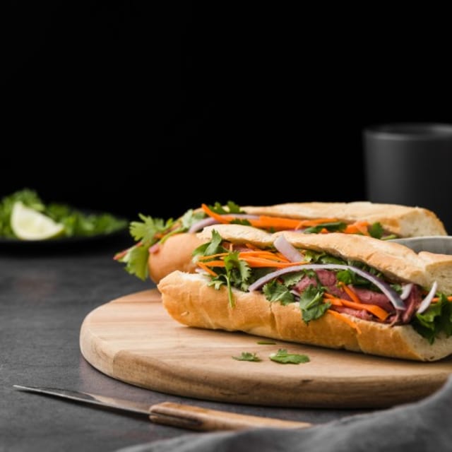 Vegetable Hoagie.