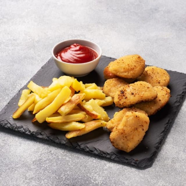 Kid's Chicken Fingers & Fries.