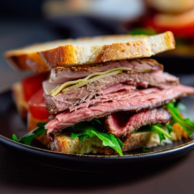 Roast Beef Cold Sandwich.
