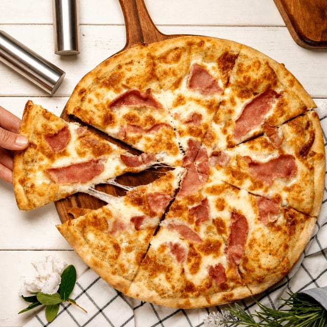 3. Prosciutto (White) Pizza.