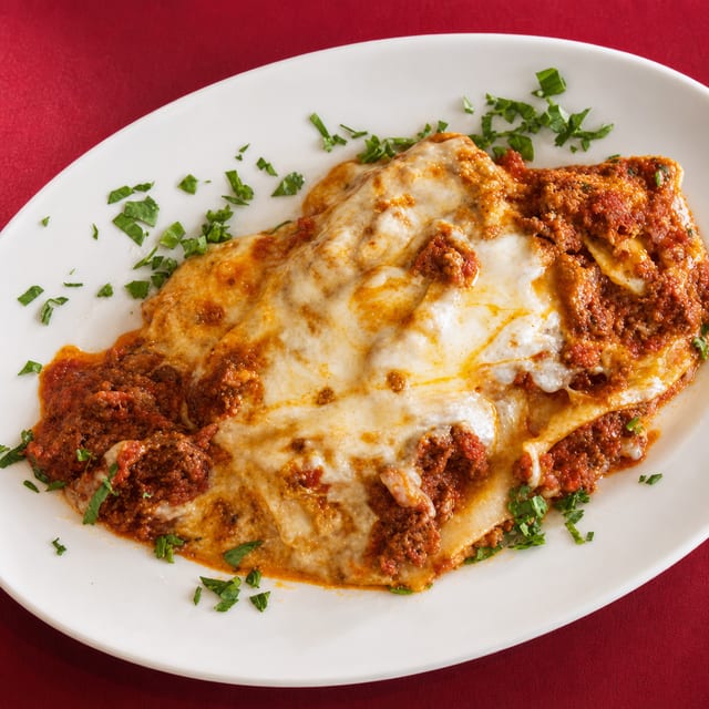 Meat Lasagna.