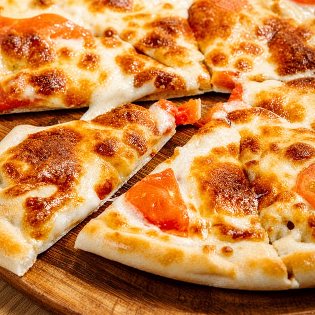 10" Gluten Free Traditional Pizza with Tomato Sauce.