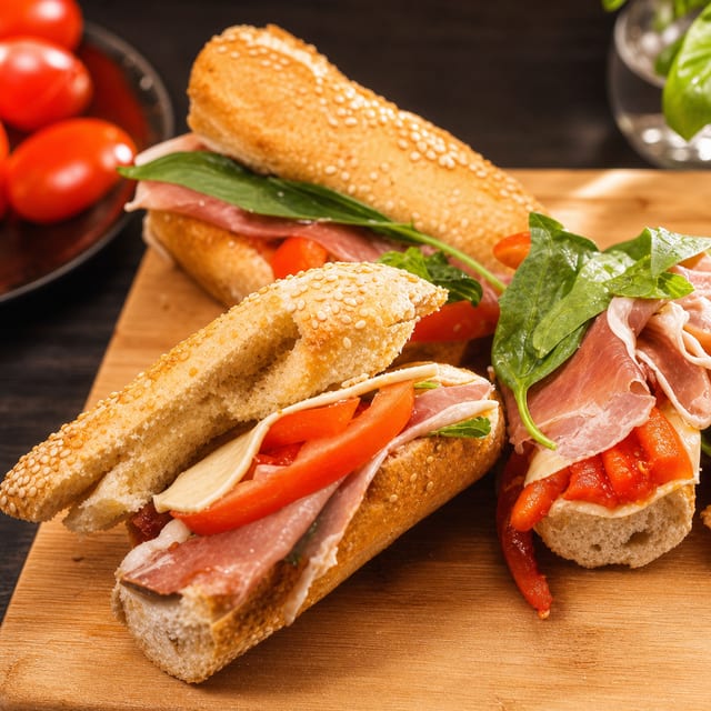 Prosciutto Hoagie.