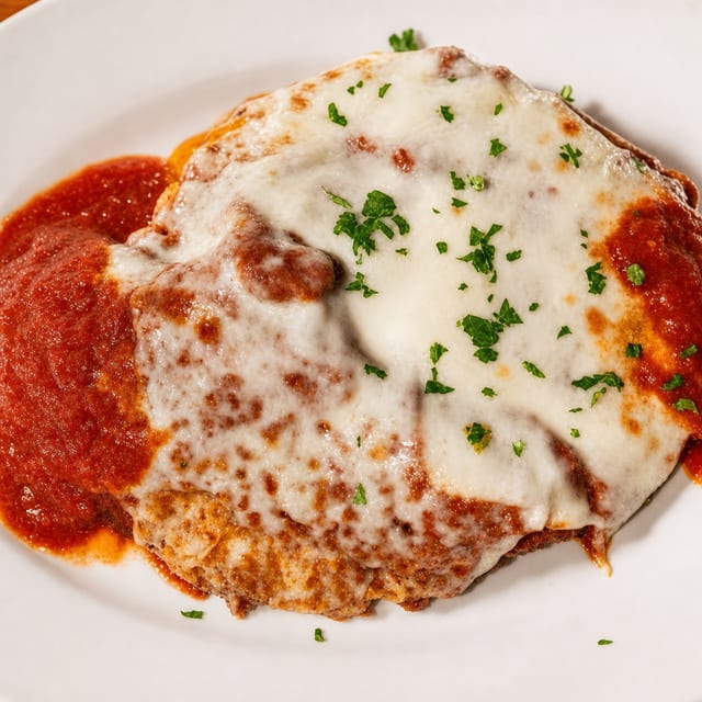 Chicken Parmigiana.