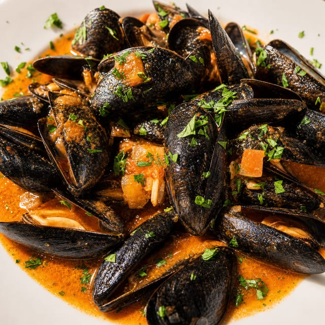 Mussels.