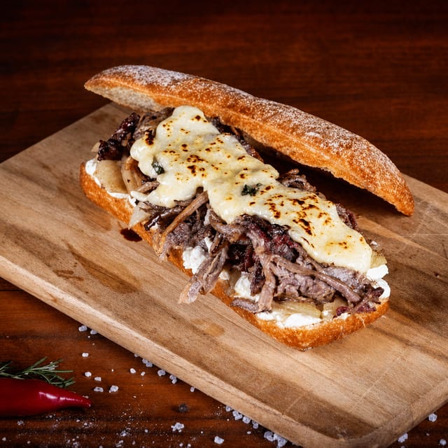 Roast Beef Hoagies.