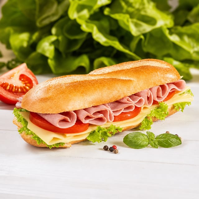Ham & Cheese Hoagies.