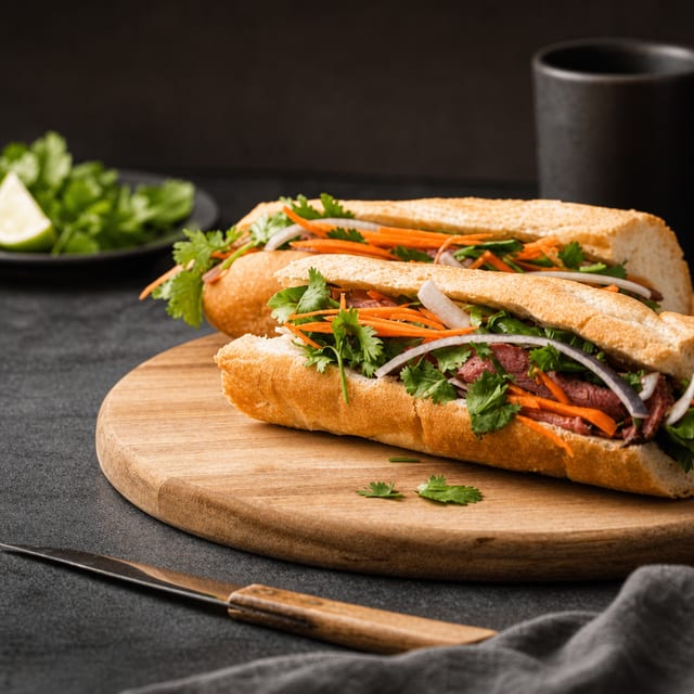 Vegetable Hoagie.