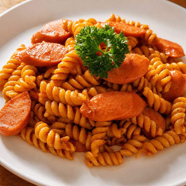 Marinara Sauce with Italian Sausage.