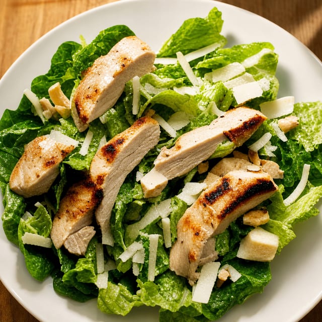 Chicken Caesar Salad.