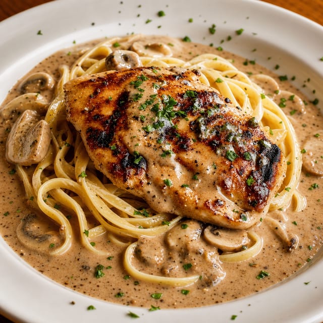 Veal Marsala.