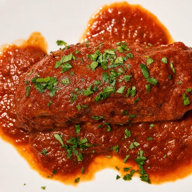Eggplant Parmigiana.