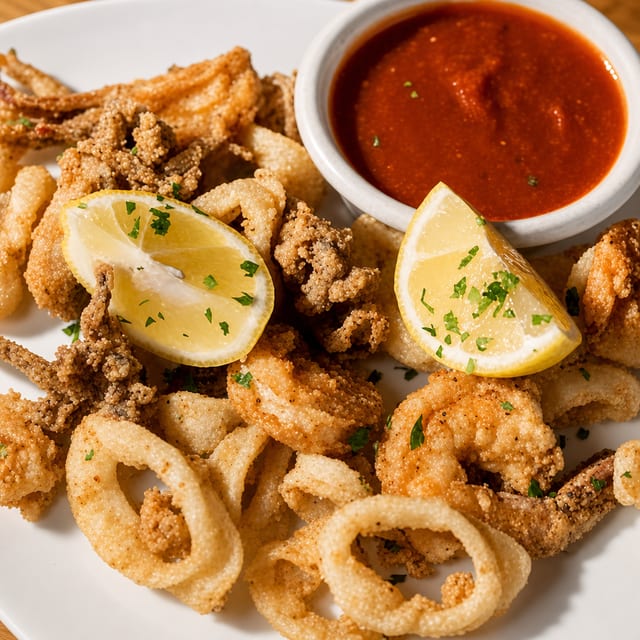 Shrimp Fra Diavolo.