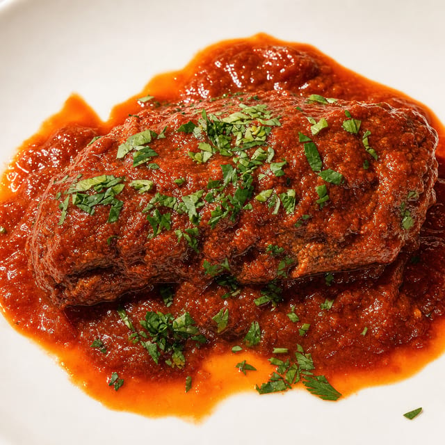 Eggplant Parmigiana.
