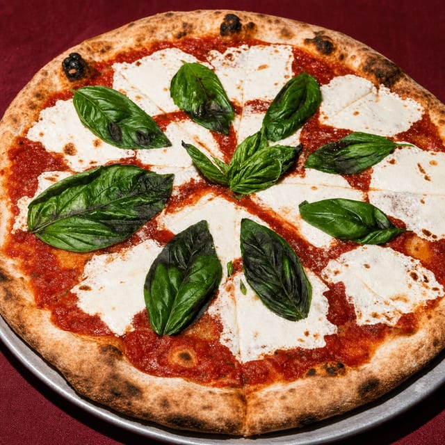 5. Margherita Pizza.
